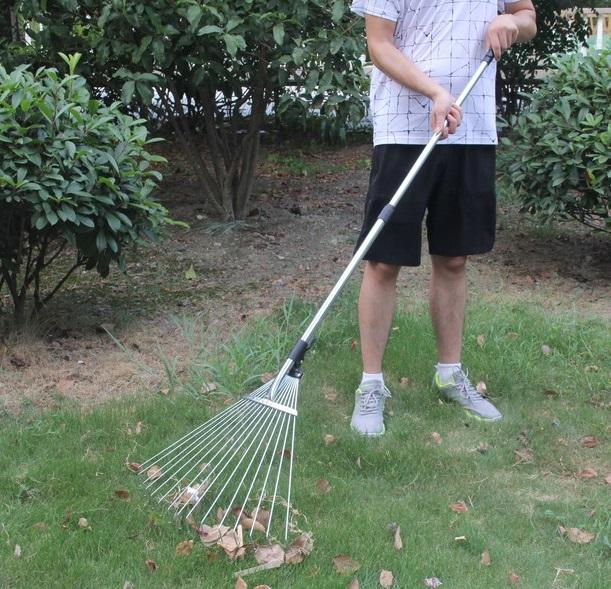 Cào lá cào rác xếp gọn 15 răng thép