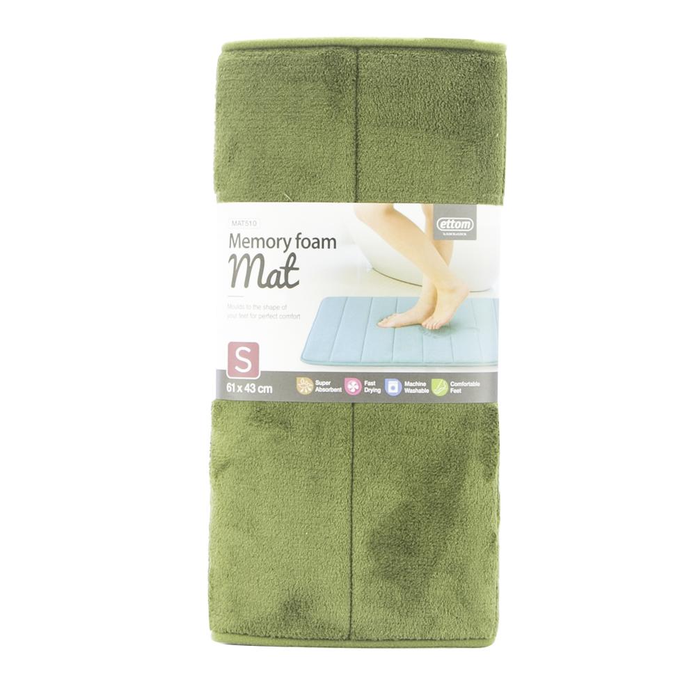 Lock&Lock Brand Memory Foam Doormat, Stripe Style, Size S - Mat510