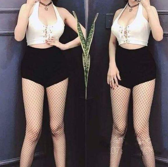 Sét áo cúp hở ngực đan dây sexy