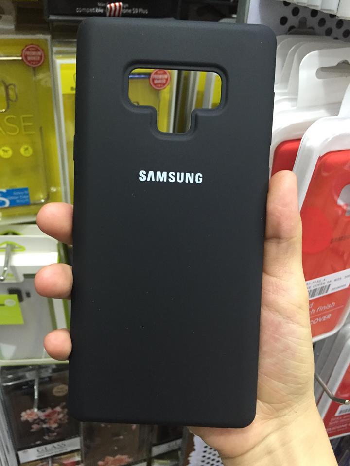 Ốp lưng Silicone Cover cho Samsung Note 9 (đen)