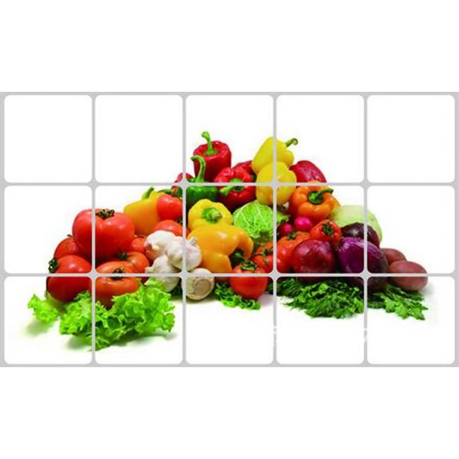 Combo 2 giấy dán tường bếp chịu nhiệt