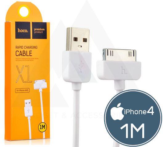 [HCM]CÁP SẠC NHANH IPHONE 4 4S DÀI 1 MÉT HOCO X1