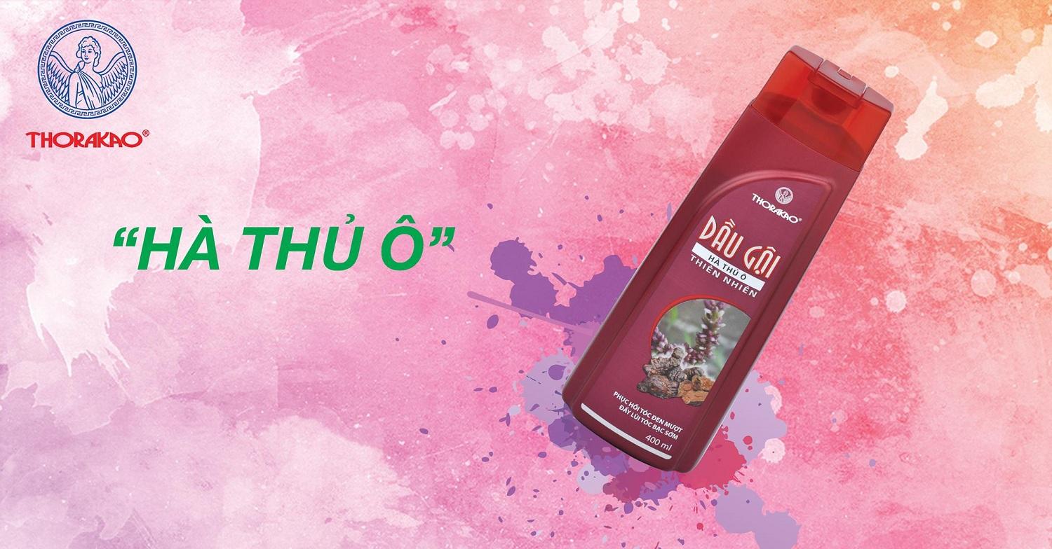 Dầu Gội Thorakao Hà Thủ Ô 400ml