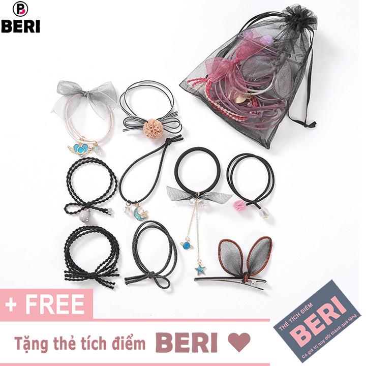 Phụ kiện tóc nữ Hàn Quốc (9 món) BERI 046-050