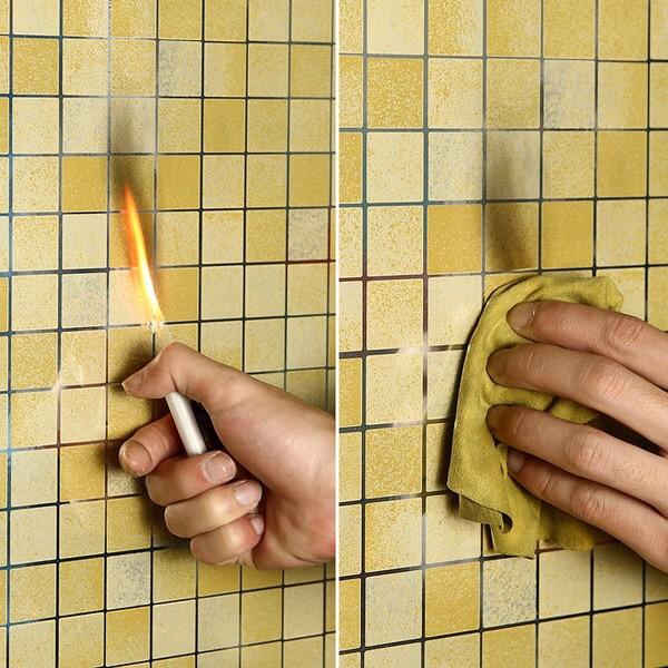 [HCM]5M x 45cm decal dán bếp tráng nhôm - vuông nhiều màu MS0165