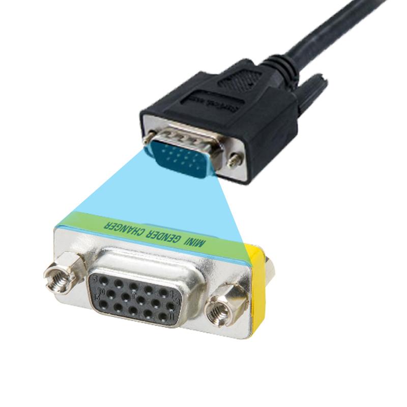 Đầu nối cáp VGA/D-SUB (jack nối cáp VGA) 2 đầu âm  2 đầu dương  1 đầu âm 1 đầu dương