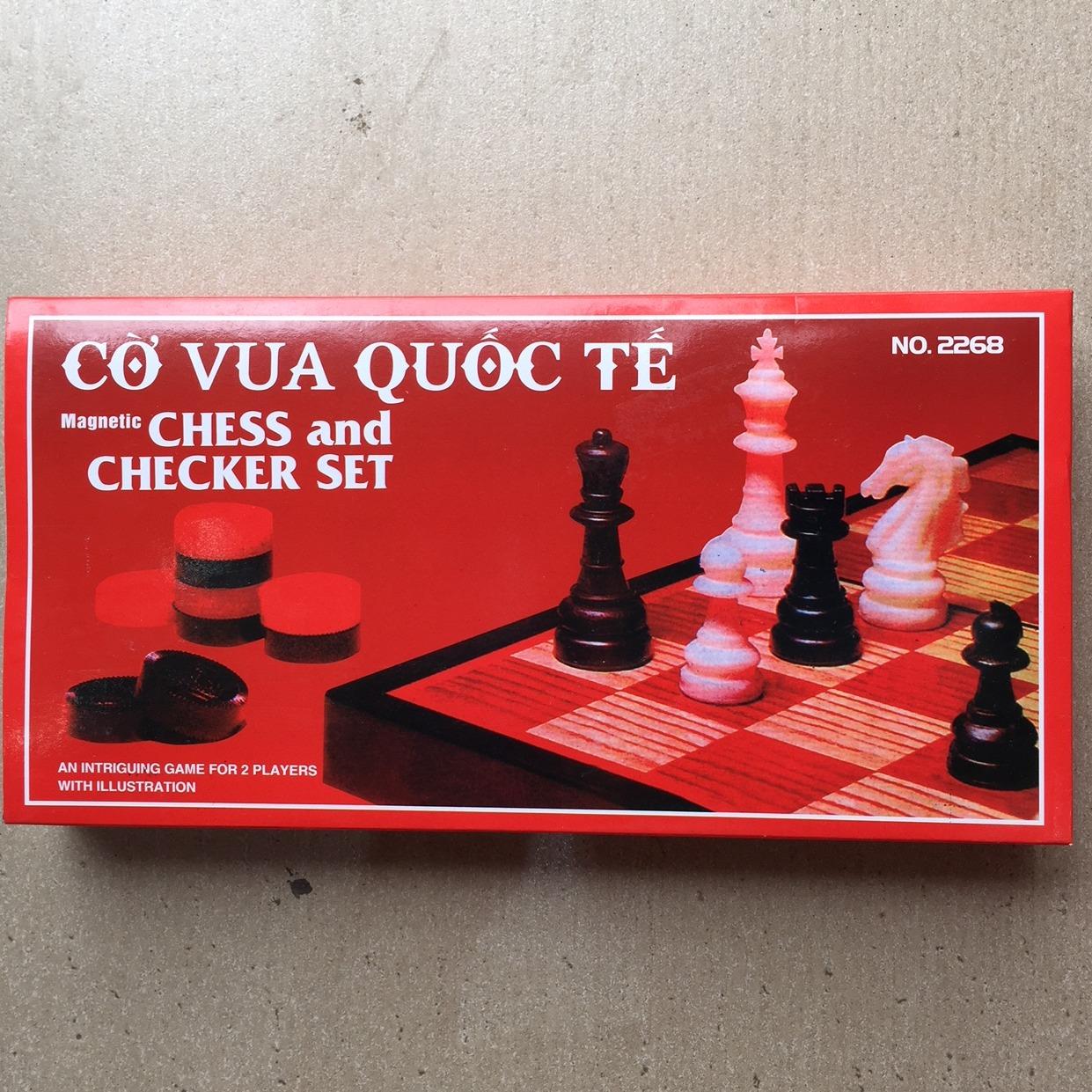 Bộ cờ vua nam châm 36cm x 36cm