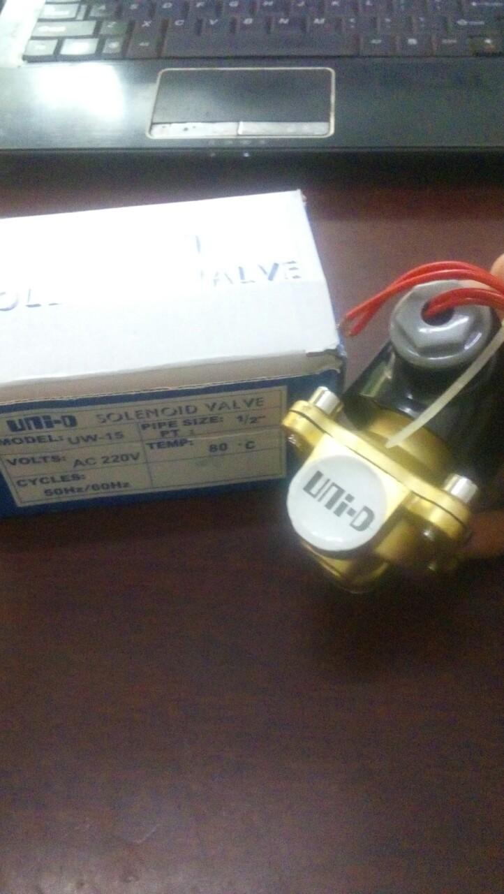 Van điện từ Unid phi 21 UW-15, bảo hành 12 tháng