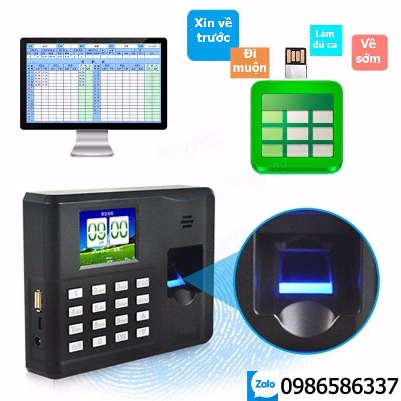 MÁY CHẤM CÔNG QUÉT VÂN TAY ELITEK 6699