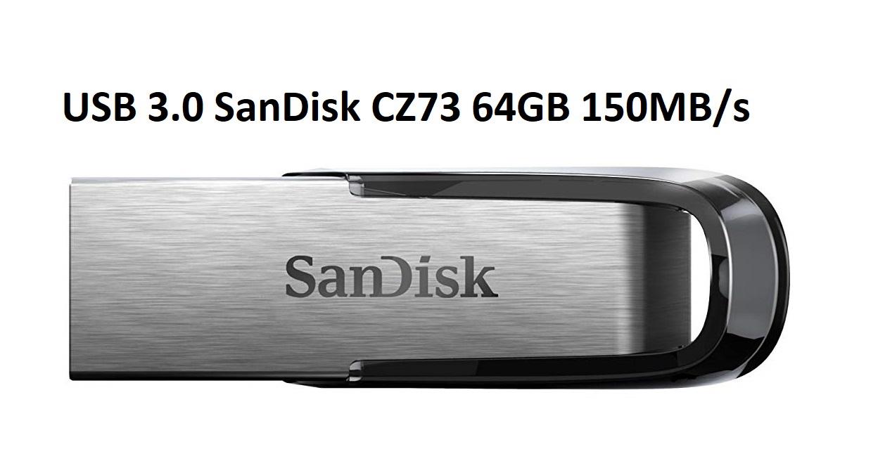 USB 3.0 SanDisk CZ73 64GB 150MB/s