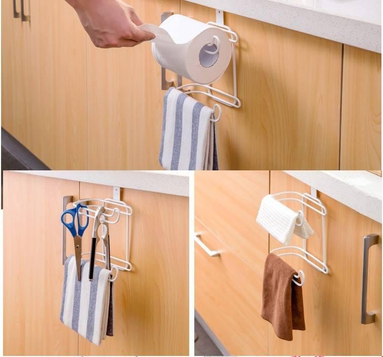 Móc treo giấy vệ sinh đa năng