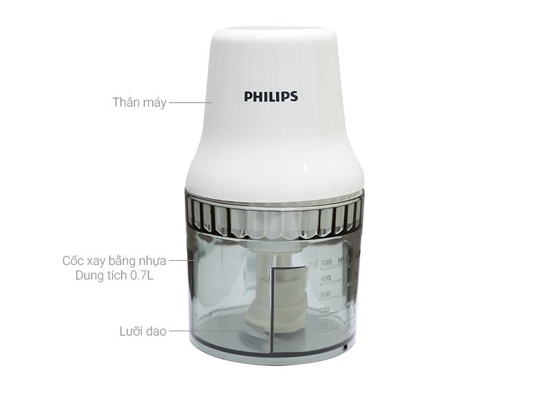 Máy xay thịt Philips HR1393 (0.7 lit) - Hàng nhập khẩu