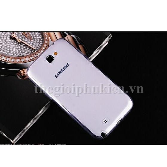 Ốp lưng Silicone dẻo trong cho Samsung Galaxy Note 2 -