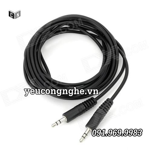 [HCM]Cáp Audio 2 đầu 3.5 mm (Đen)