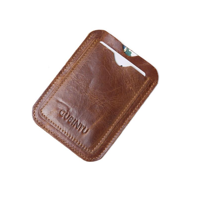 Ví đựng thẻ 2 ngăn G421 bằng da bò thật