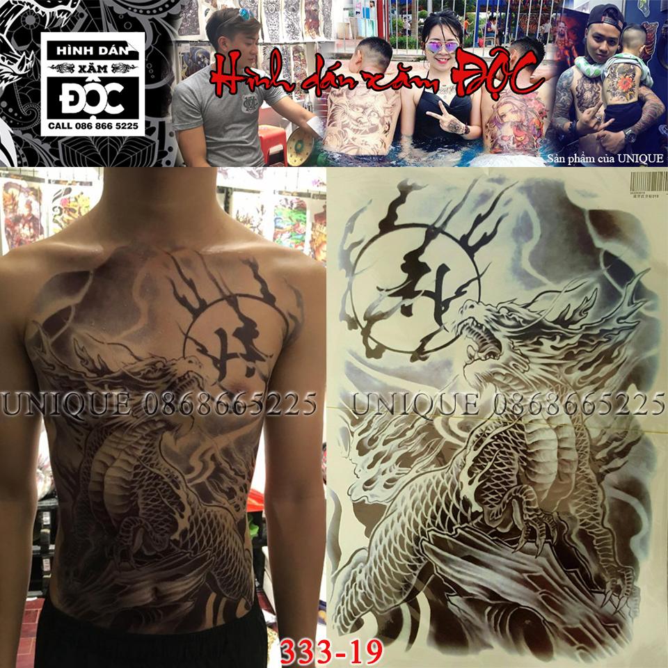 UNIQUE - Tattoo Sticker 36x48cm KI LAN HONG