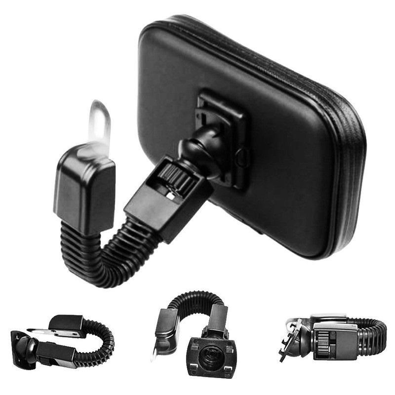 Giá đỡ điện thoại trên xe máy, chống nước Size M
