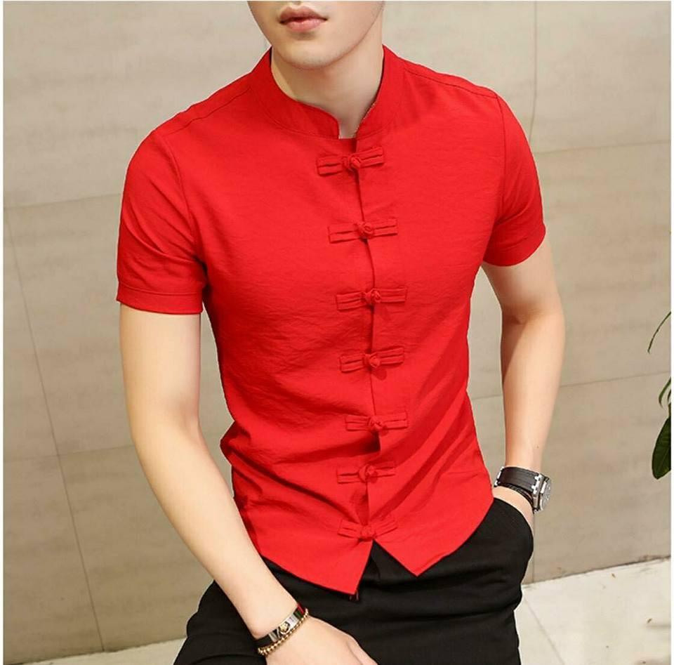Áo Sơ Mi Đũi Cộc Tay,chất siêu đẹp siêu mát!