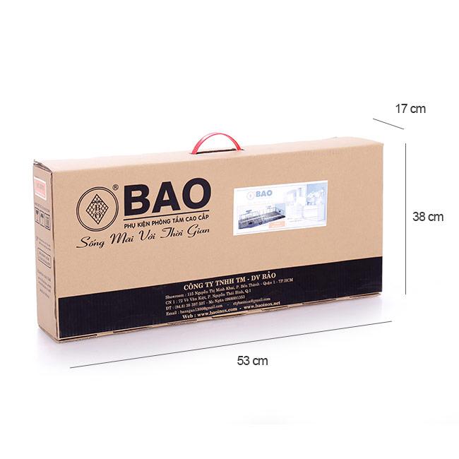 Kệ để chén dĩa treo tường BAO - VC3070 (Inox 304)