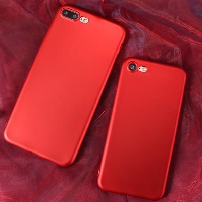 [HCM]Ốp lưng Iphone đỏ đô silicon