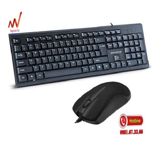 Combo Bàn phím chuột Estone ( Chuột Estone M6, Bàn phím Estone K819)