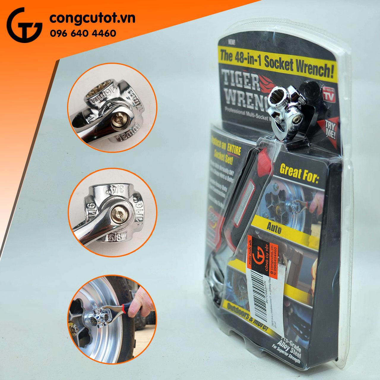 Cờ lê mỏ lết 48 in 1
