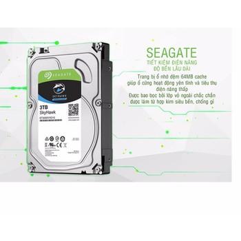 [HCM]- Ổ cứng HDD 3T Seagate Sata 3 New
