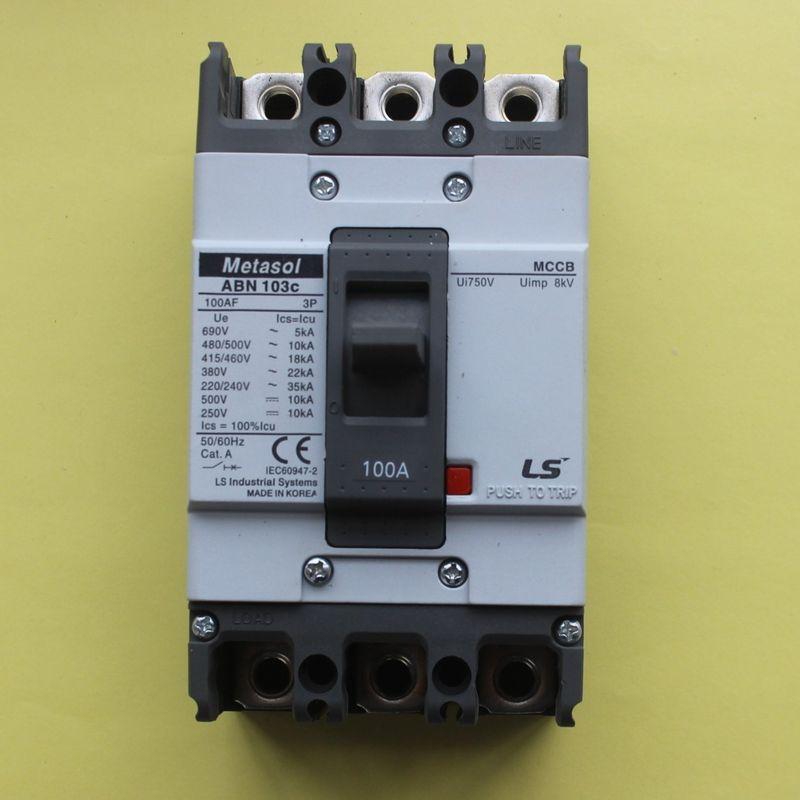 Cầu dao tự động 3 pha 100A