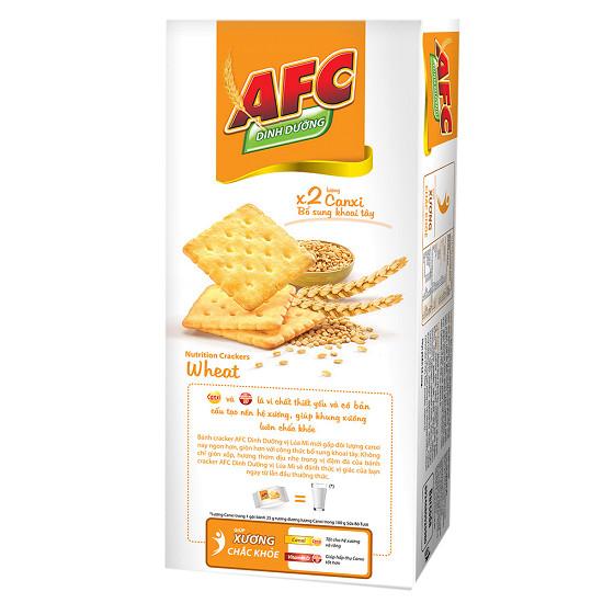 Bánh Cracker AFC Vị Lúa Mì 200g