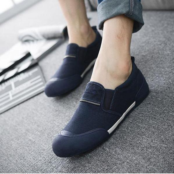 Giày thể thao lười vải demin Yajiadi nhập khẩu OCCO