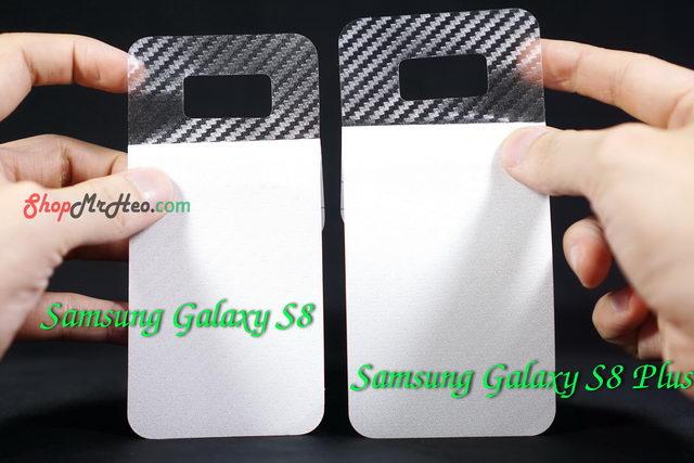 Bộ 3 Skin Dán Mặt Lưng Samsung S8