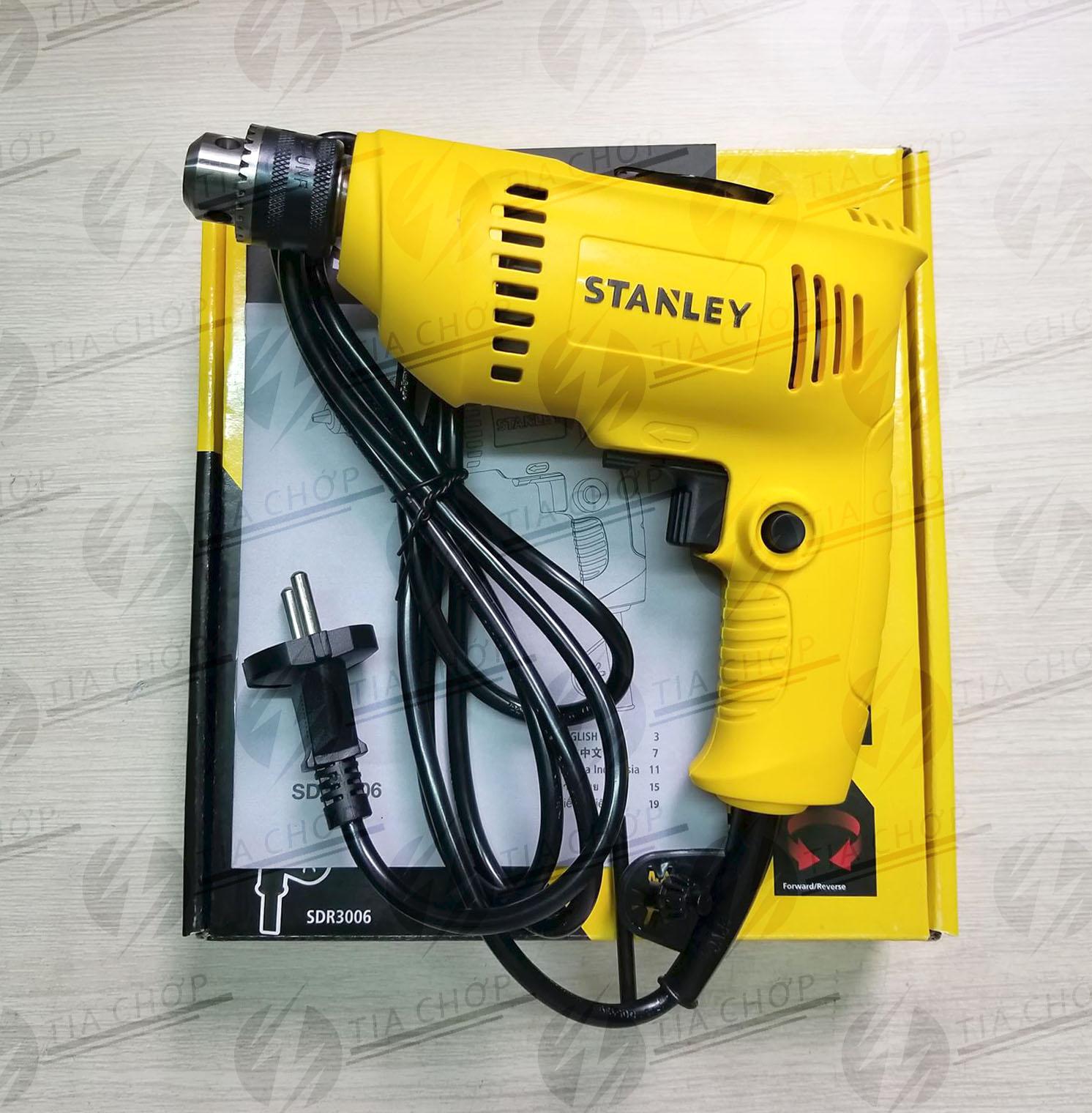 [HCM]Máy Khoan Sắt 6.5mm Stanley SDR3006