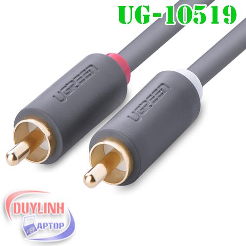 Cáp loa AV 2 hoa sen (RCA) dài 3M Ugreen 10519