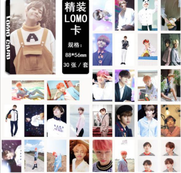 Bộ LOMO CARD của V BTS