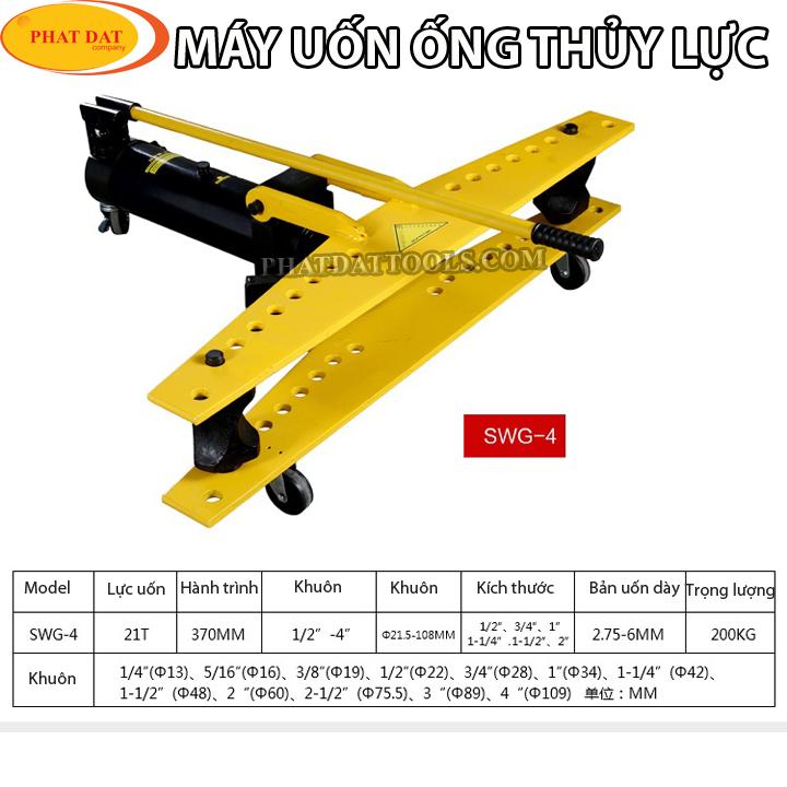 Máy uốn ống thủy lực PADA SWG2