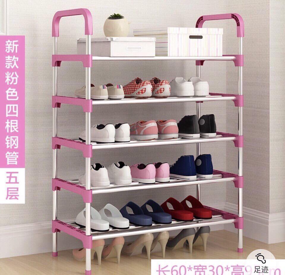Kệ để giày dép inox 5 tầng