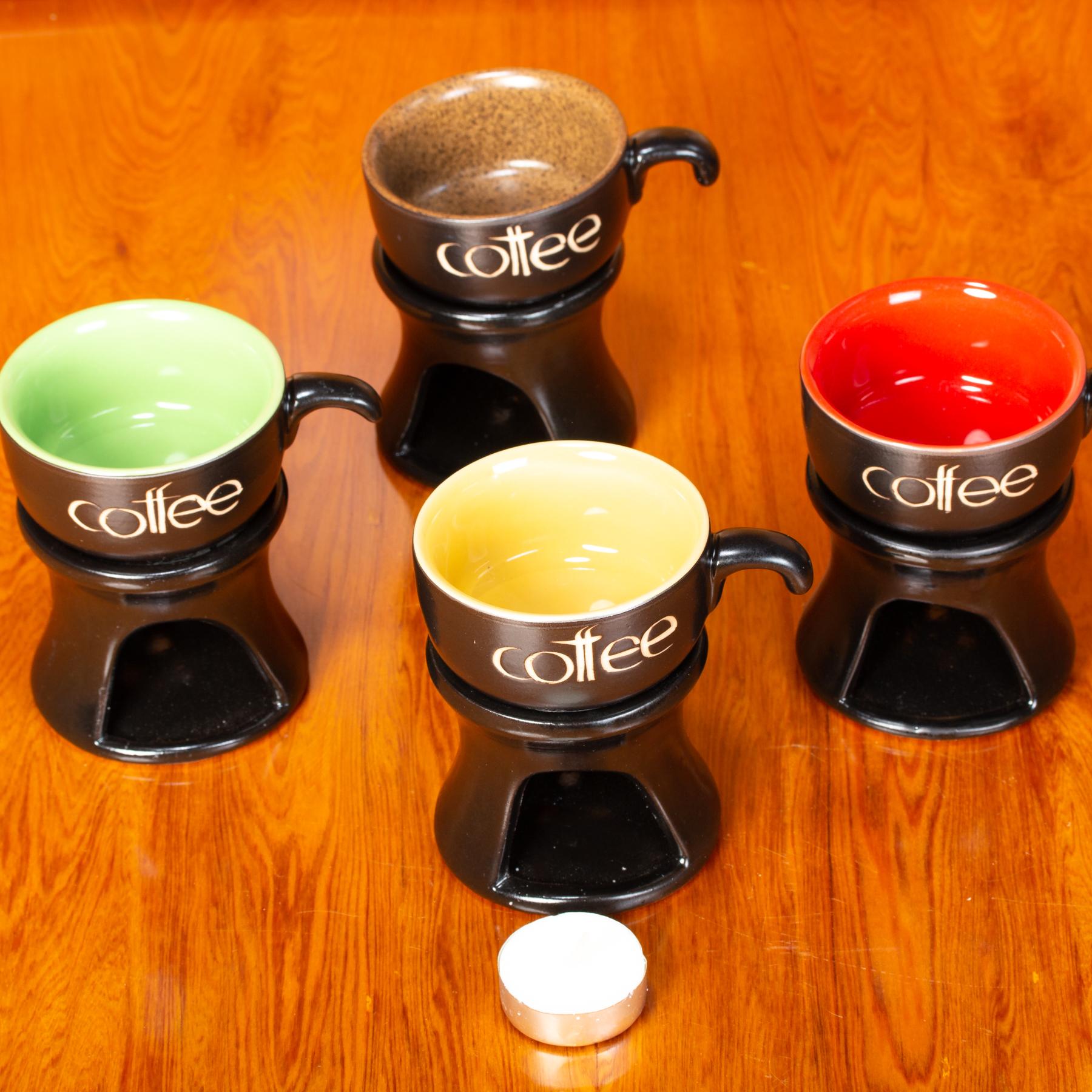 COMBO 5 đèn xông tinh dầu nến +5 hộp nến (500 viên)