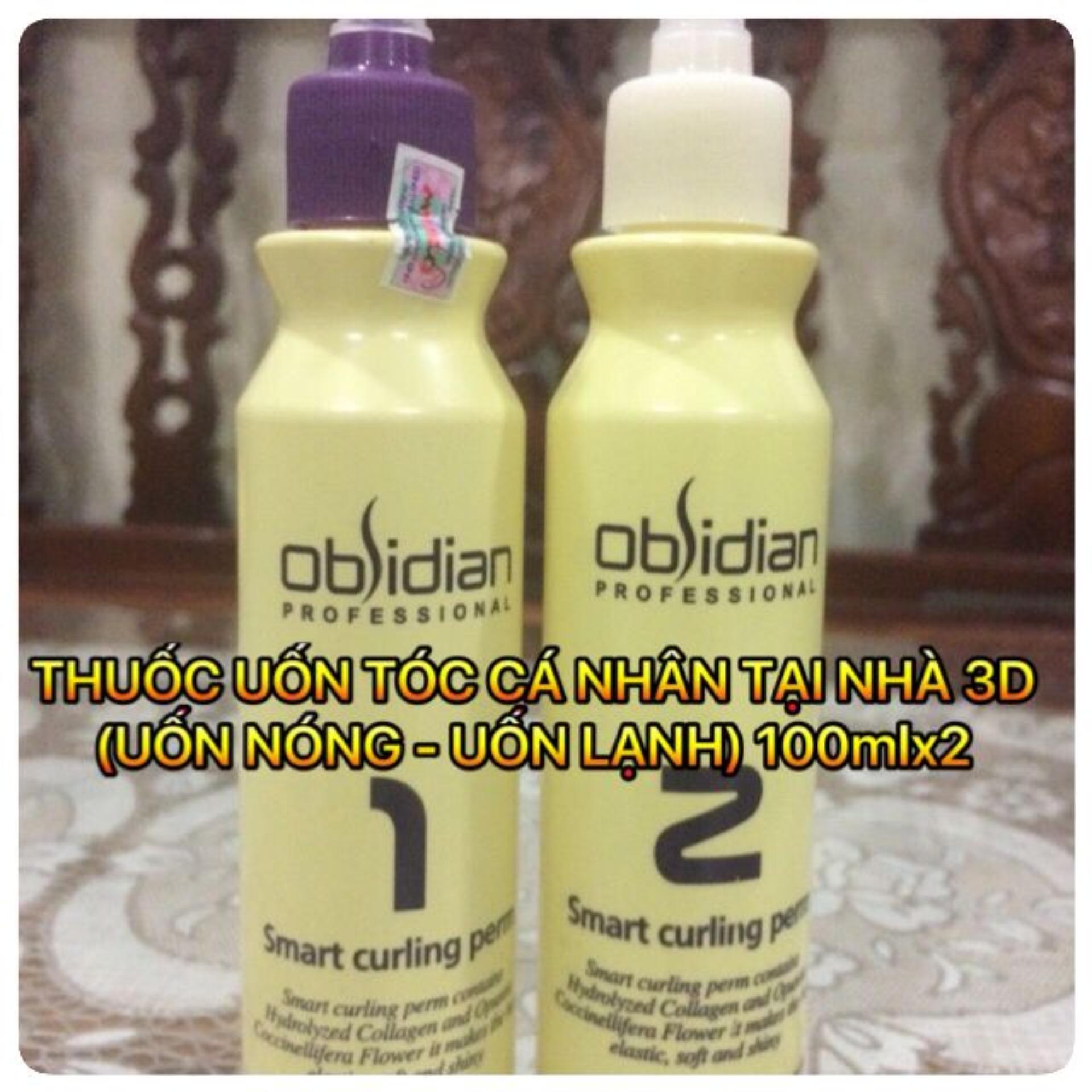 [HCM]Cặp uốn tóc 3D Obsidian Smart Curling Perm 120mlx2