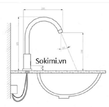 Vòi nước cảm ứng SM-1125