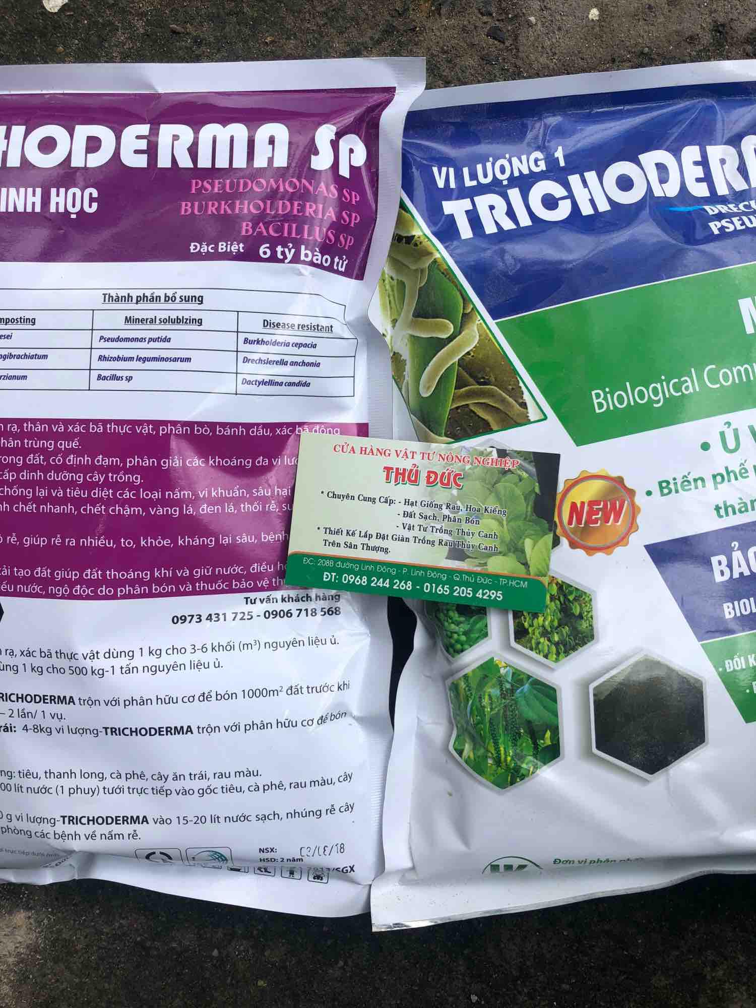 Nấm Đối kháng Trichoderma sp( 20kg/thùng)