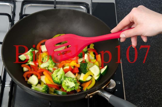 Bộ 5 dụng cụ nhà bếp tiện dụng chất liệu silicon đảm bảo vệ sinh an toàn thực phẩm