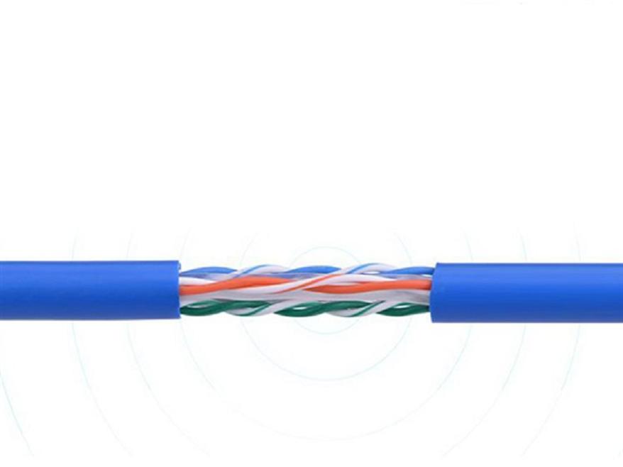 Cáp mạng đúc sẵn Cat6 50m Ugreen 11226 (Xanh dương)