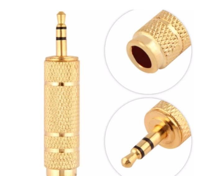 Jack chuyển audio 6.5 âm sang 3.5 mm dương