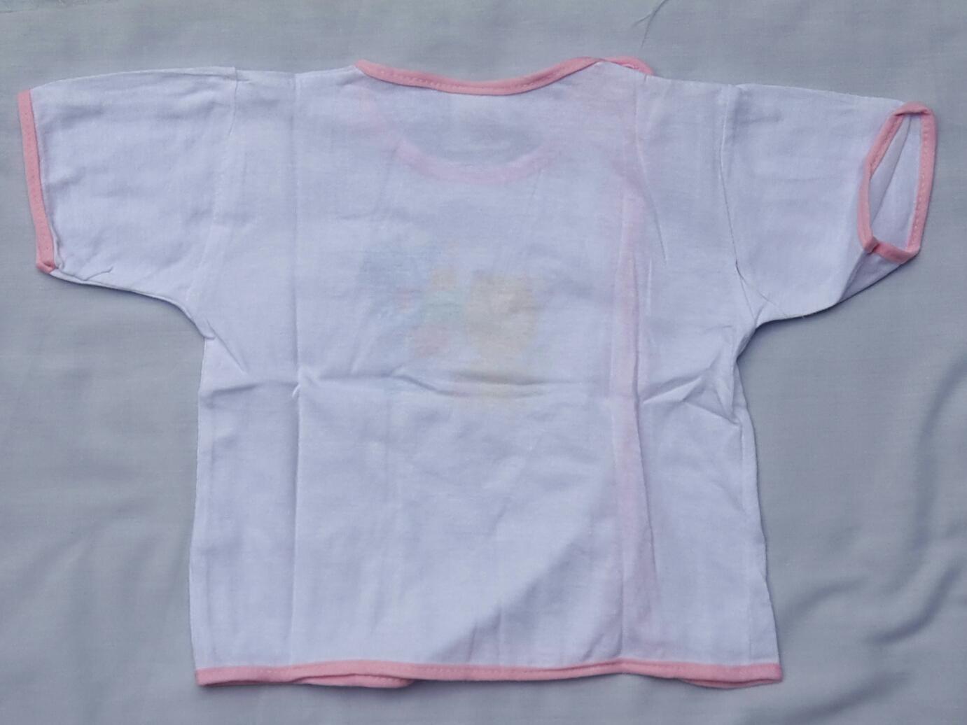 1 Áo Tay ngắn Cho Bé Sơ Sinh - 100% thun cotton