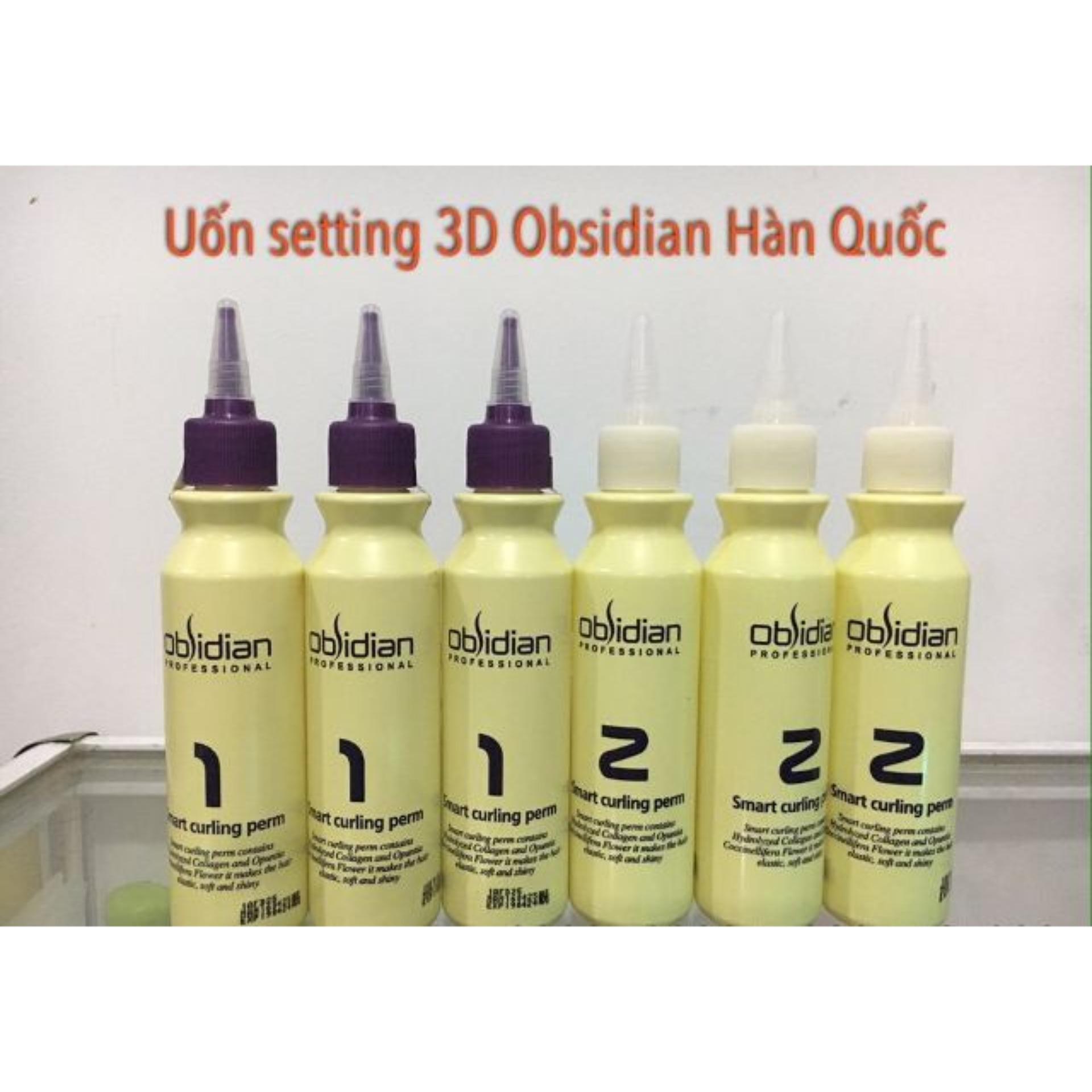 [HCM]Cặp uốn tóc 3D Obsidian Smart Curling Perm 120mlx2