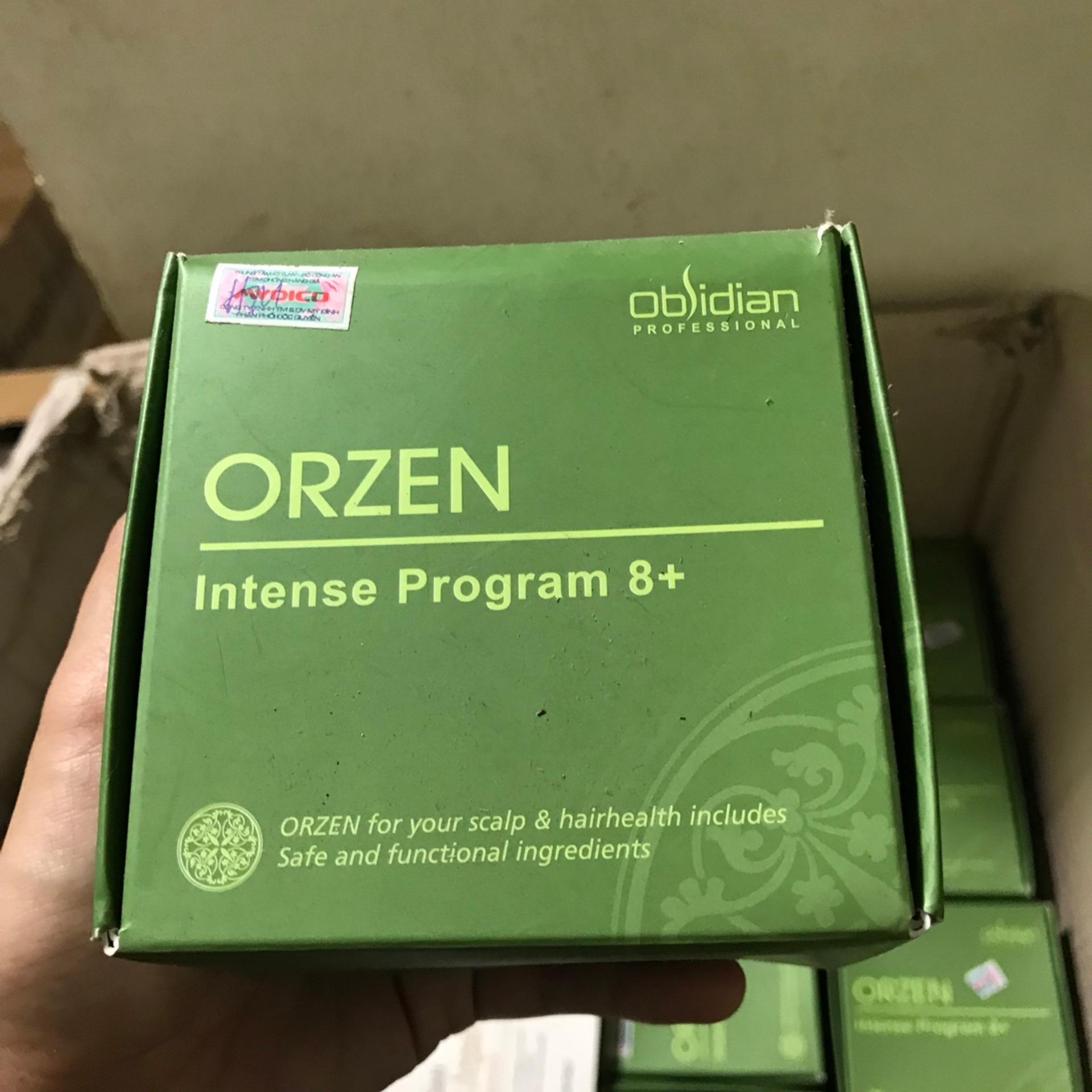 Bộ sản phẩm kích thích mọc tóc Orzen Loss Control Obsidian