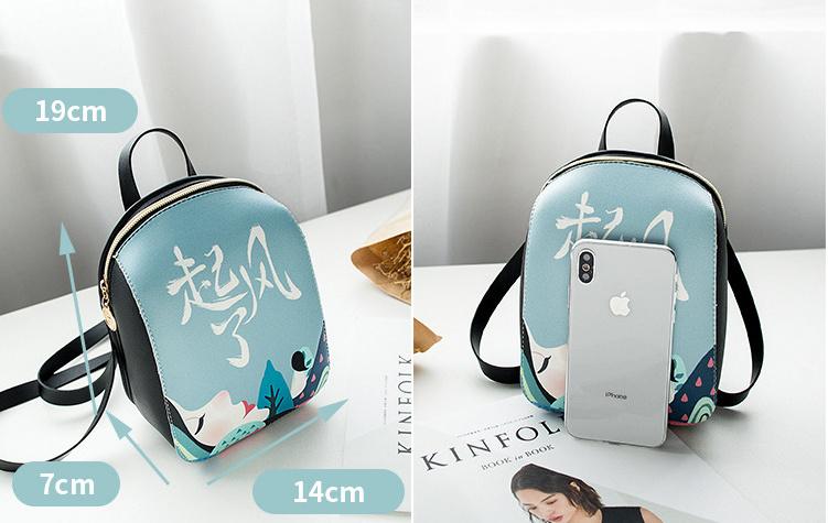 Balo Mini Hoạt Hình 2in1