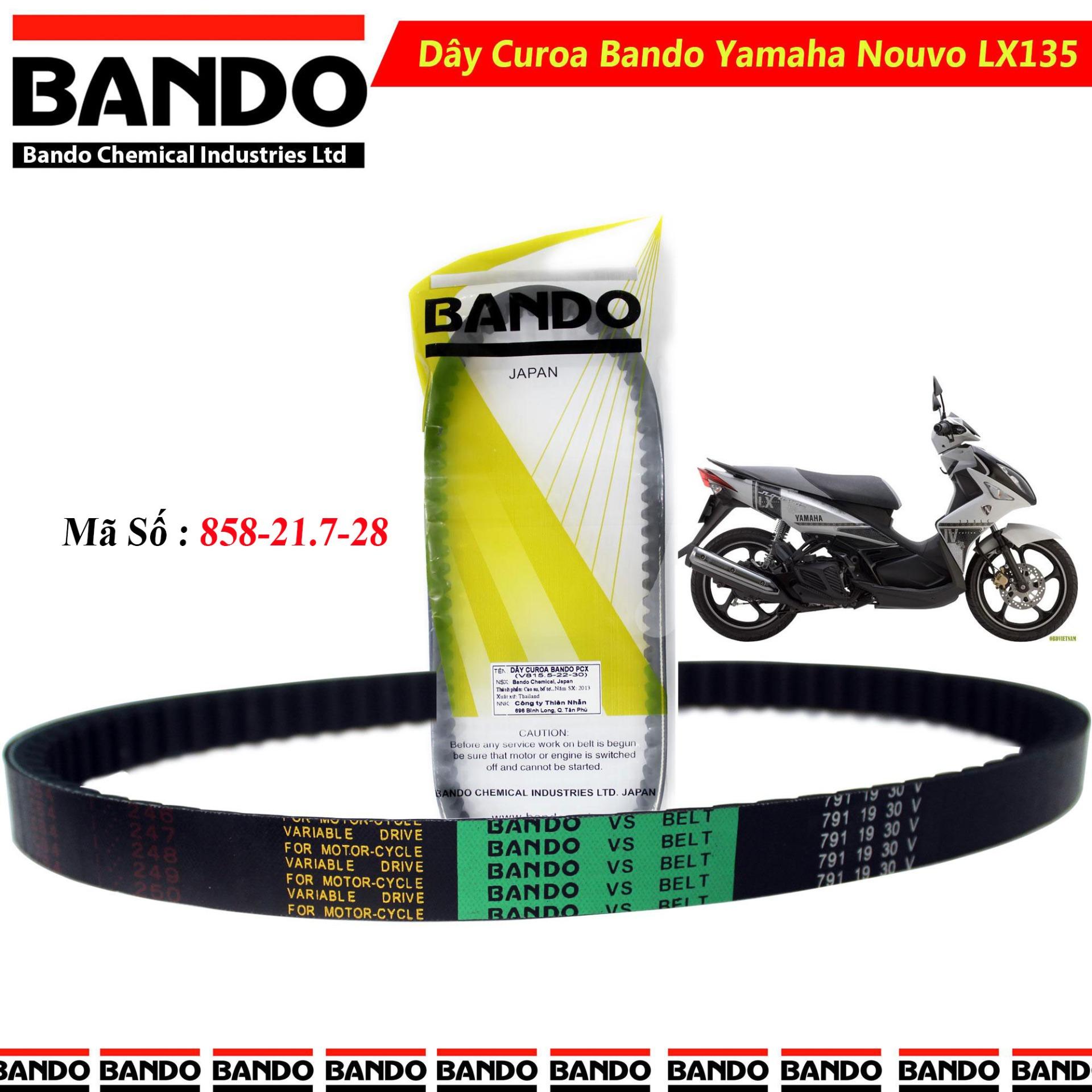 [HCM]Dây curoa Yamaha Nouvo LX135 ( Bando Thái Lan )