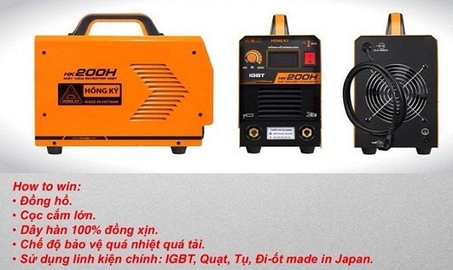 [HCM]Máy hàn điện tử Hồng Ký HK 200H