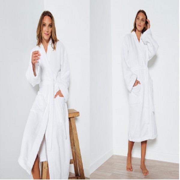 Áo tắm choàng chất liệu cotton - size L